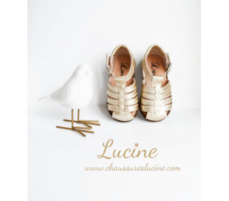 Sandalettes protège orteils pour bébés filles