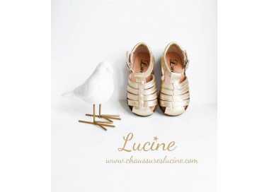 Sandalettes protège orteils pour bébés filles