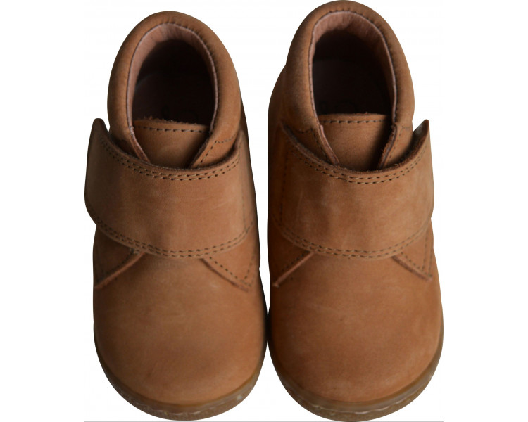 Chaussures Bottillons SCRATCH Bébé Lucien - nubuck CAMEL