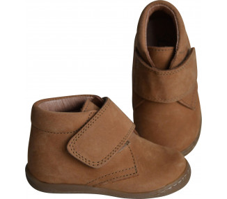 Chaussures Bottillons SCRATCH Bébé Lucien - nubuck CAMEL