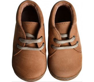 Chaussures Bottillons Lucien lacets - nubuck CAMEL