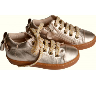 Sneakers ZIP - cuir OR DOUX