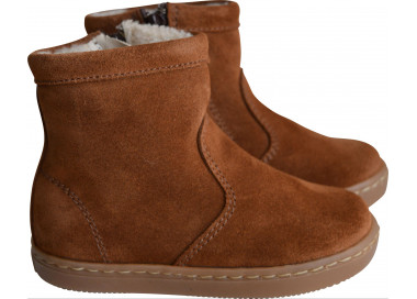 Bottines mixtes fourrées en laine douce pour Bébés et enfants