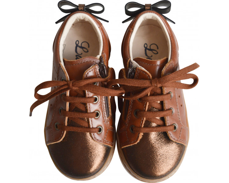 Sneakers FERMETURE ZIP PRATIQUE - Cognac