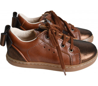 Sneakers FERMETURE ZIP PRATIQUE - Cognac