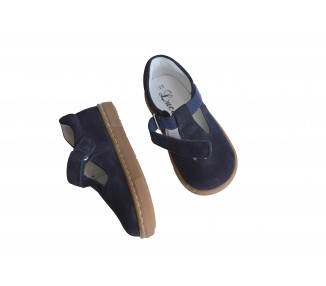 Aubin SOUPLES Velcro - nubuck marine t22/27