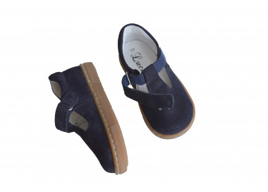 Chaussures Salomé à scratchs pour bébés et enfants filles et garçons