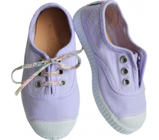 Tennis baskets lila mauve violet souples et pratiques