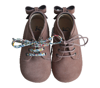 Chaussures Bottillons Albertine - nubuck VIEUX ROSE TAUPE