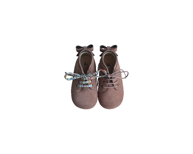 Chaussures Bottillons Albertine - nubuck VIEUX ROSE TAUPE