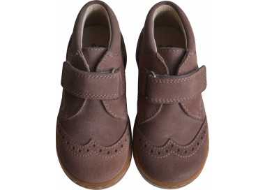 Chaussures en nubuck résistant à scratchs pour filles