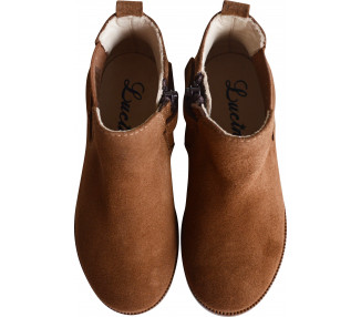 Boots bottines MIXTES RESISTANTES élastique - nubuck CAMEL