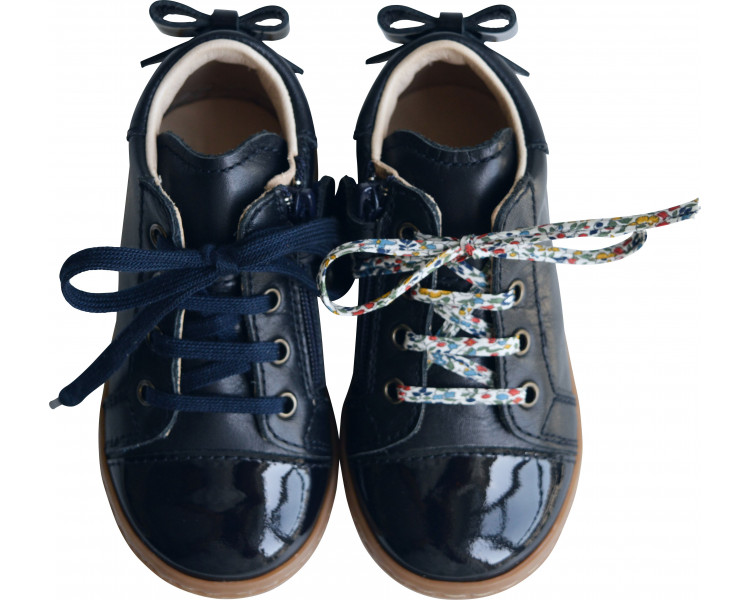 Sneakers montantes - MARINE - FERMETURE ZIP PRATIQUE