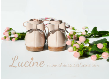 Chaussures bébé fille en cuir vernis excellente qualité entièrement doublées cuir