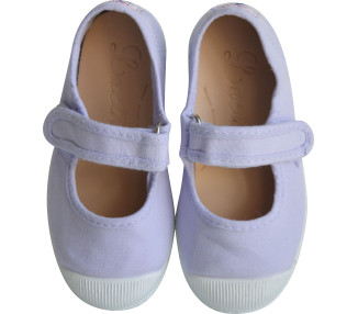 Chaussures en toiles ballerines Babies SCRATCH - LILA