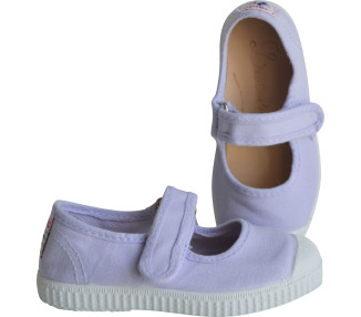 Chaussures en toiles ballerines Babies SCRATCH - LILA