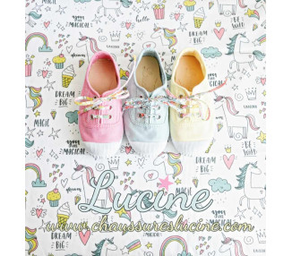 Tennis baskets en toiles souples et confortables