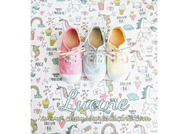 Tennis baskets en toiles souples et confortables