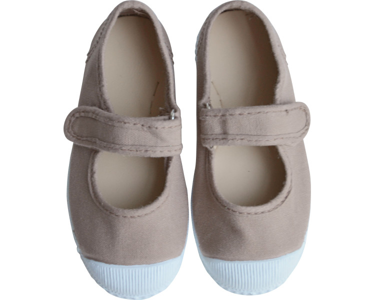 Chaussures en toiles ballerines Babies SCRATCH - TAUPE beige