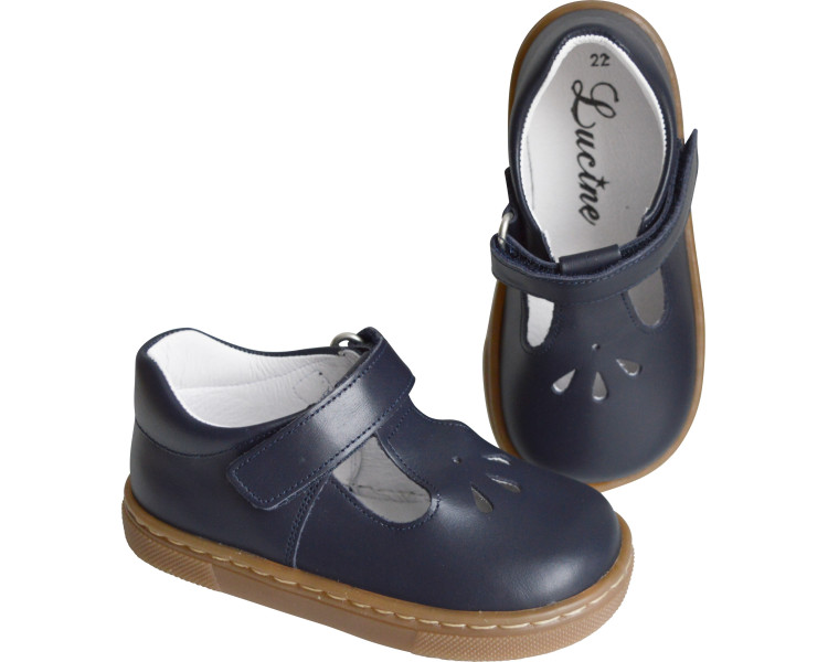chaussures salomé bleu marine