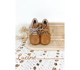 Bottillons montants en cuir pour bébé fille et garçon, excellent maintien