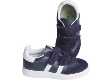 Baskets en cuir mixtes souples et confortables