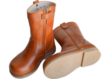 Bottes mi-hautes confortables et résistantes, fermeture éclair