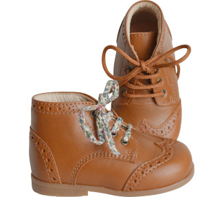Bottillons bébés en cuir souples et antidérapants. Confortables et adaptés tous types de pieds