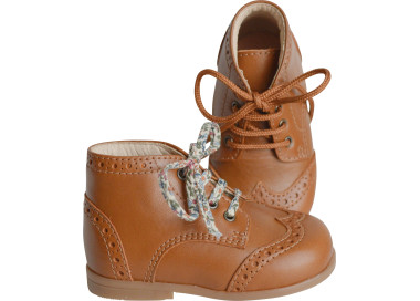 Bottillons bébés en cuir souples et antidérapants. Confortables et adaptés tous types de pieds