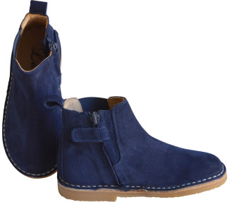 Boots souples mixtes pratiques et confortables en nubuck