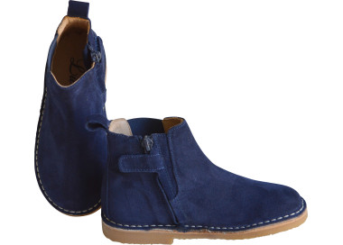 Boots souples mixtes pratiques et confortables en nubuck