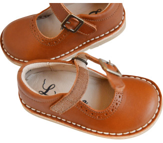 Chaussures pour filles à scratche fermeture pratique, fausse boucle