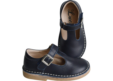 Chaussures fermeture scratch pratique en cuir souple confortable pour bébés et enfants
