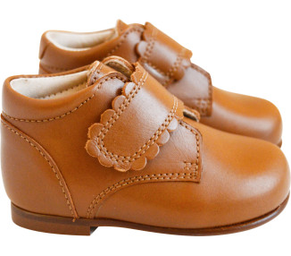 Bottillons bébés fille pratiques avec fermeture scratch