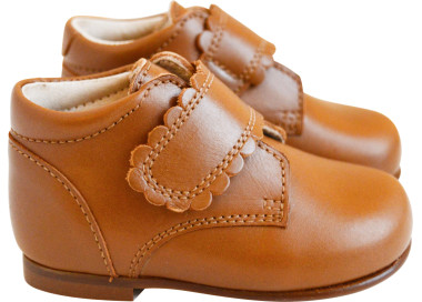 Bottillons bébés fille pratiques avec fermeture scratch