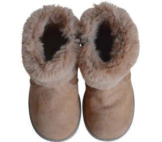 Bottines chaudes et souples pour fille