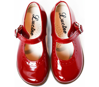 Chaussures résistantes et élégantes à boucle pour fille