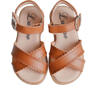 Nu-pieds souples enfants filles fermeture facile scratch