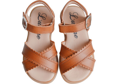 Nu-pieds souples enfants filles fermeture facile scratch