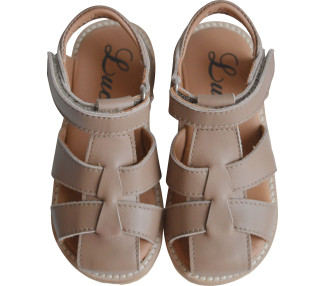 Nu-pieds souples fermeture facile pour garçon et fille