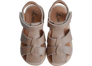 Nu-pieds souples fermeture facile pour garçon et fille