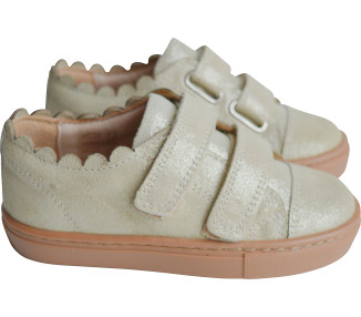 Chaussures à scratch pour fille pratique, idéale école