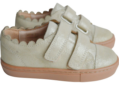 Chaussures à scratch pour fille pratique, idéale école