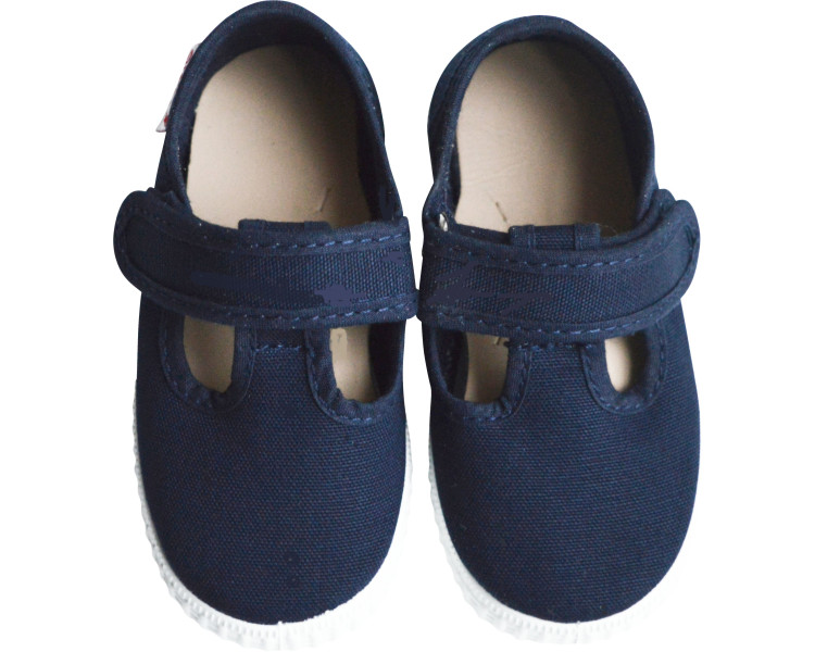 Chaussures Salomé pour enfants en toiles coton biologique fermeture facile Chaussures Salomé pour enfants en toiles coton biologique fermeture facile
