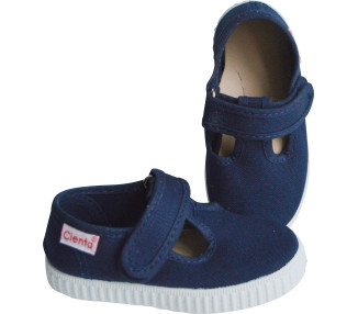 chaussures Salomé en toiles souples et confortables à scratch pour fille et garçon , idéales écoles et crèches