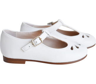 Chaussures d'été et pour les cérémonies en cuir pour filles