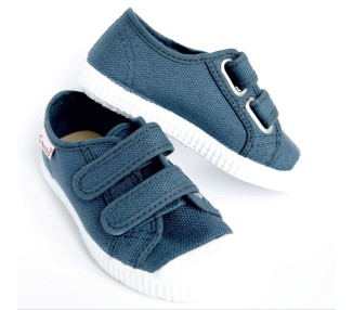 baskets en toiles souples à scratchs pour l'été pour enfants