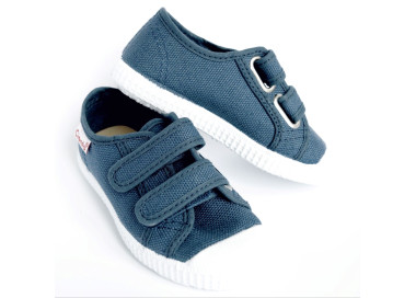 baskets en toiles souples à scratchs pour l'été pour enfants