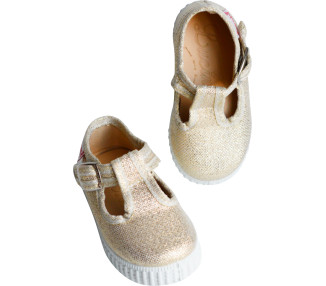 chaussures d'été pour bébés en toiles et caoutchouc naturel souple et confortable