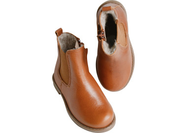 Boots bottines souples hiver fourrées laine naturelle thermorégulatrice semelle résistante